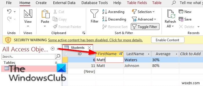 Microsoft Accessでレコードを並べ替え・フィルターする方法を徹底解説