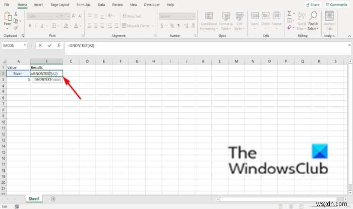 Microsoft ExcelでISNONTEXT関数を使う方法|基本的な使い方をわかりやすく解説
