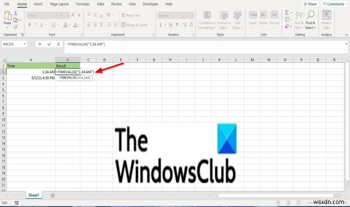 Microsoft ExcelのTIMEVALUE関数の使い方を徹底解説!テキスト形式の時刻をシリアル値に変換する方法