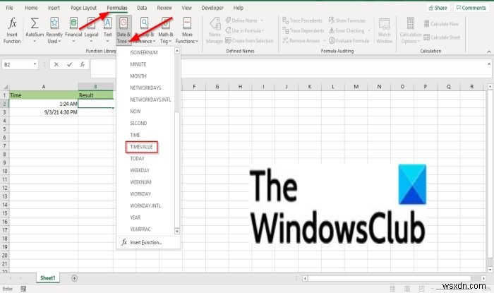 Microsoft ExcelのTIMEVALUE関数の使い方を徹底解説!テキスト形式の時刻をシリアル値に変換する方法