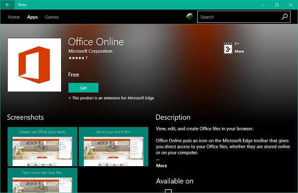Office Online拡張機能を使ってEdgeとChromeでOfficeドキュメントを作成・編集する方法