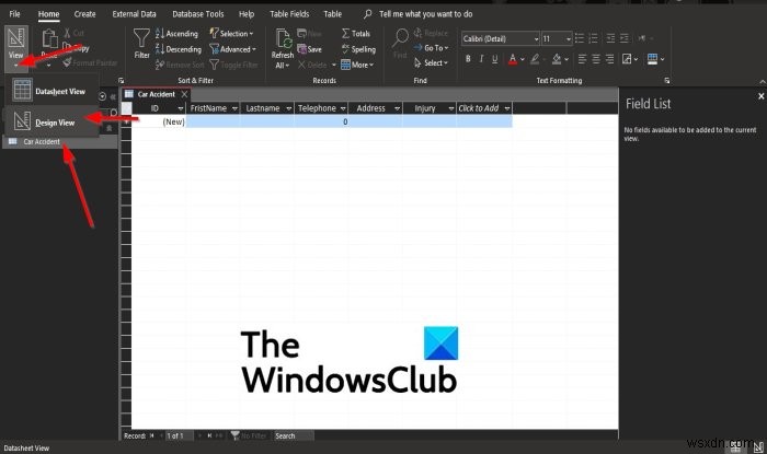 Microsoft Accessでフィールドサイズを変更する方法【数値型・テキスト型】