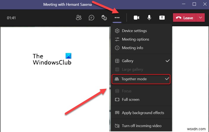 Microsoft Teamsの「Togetherモード」とは?仕組みと使い方をわかりやすく解説