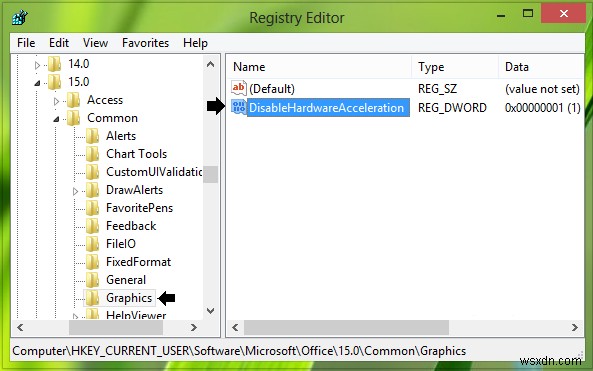 Microsoft Officeでハードウェア グラフィックス アクセラレーションを無効にする方法【UIとレジストリの2つの手順】
