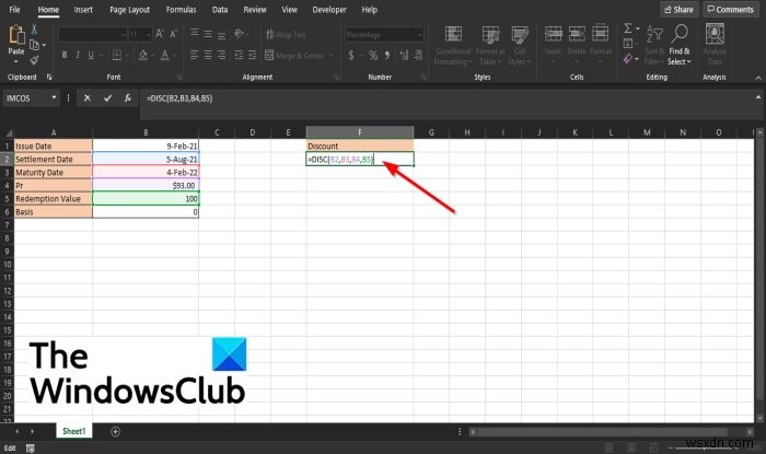 Microsoft ExcelのDISC関数の使い方を初心者向けにわかりやすく解説