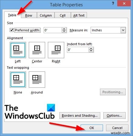 Microsoft Wordで表のプロパティを表示・変更する完全ガイド