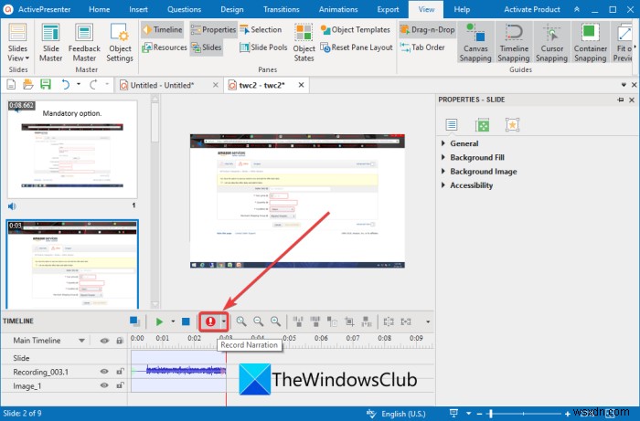 Windows 11/10で音声ナレーション付きビデオプレゼンテーションを作成する方法