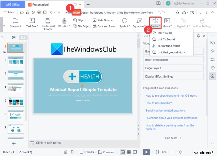 Windows 11/10で音声ナレーション付きビデオプレゼンテーションを作成する方法