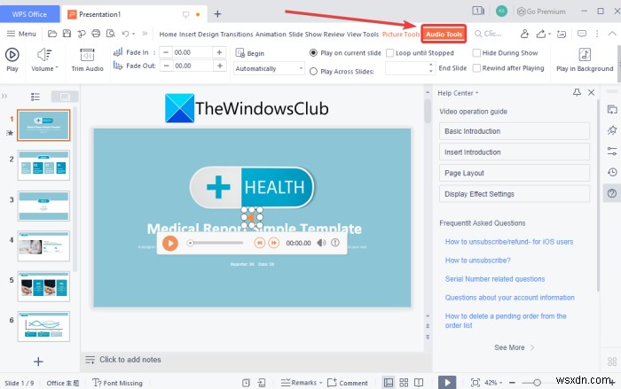 Windows 11/10で音声ナレーション付きビデオプレゼンテーションを作成する方法