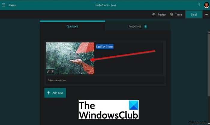Microsoft Formsのヘッダーに画像を挿入する方法【ロゴ追加ガイド】