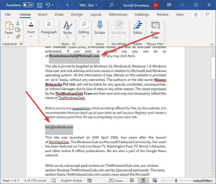 Word文書からメールアドレスを一括抽出する2つの方法【Windows 11/10対応】