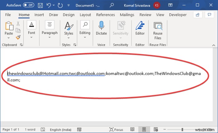 Word文書からメールアドレスを一括抽出する2つの方法【Windows 11/10対応】