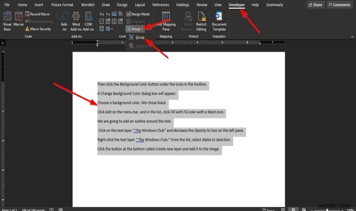 Wordでテキストや画像をグループ化する方法【編集ロックの手順を解説】
