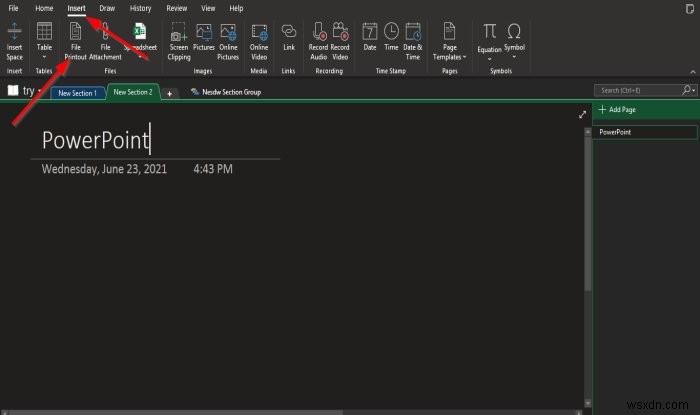 PowerPointファイルをOneNoteにインポートする方法【リンク機能の使い方も解説】