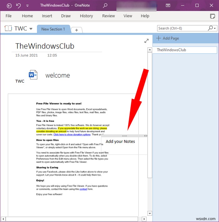 Word文書をOneNoteのノートに挿入する方法｜ファイル添付と印刷出力の使い分け
