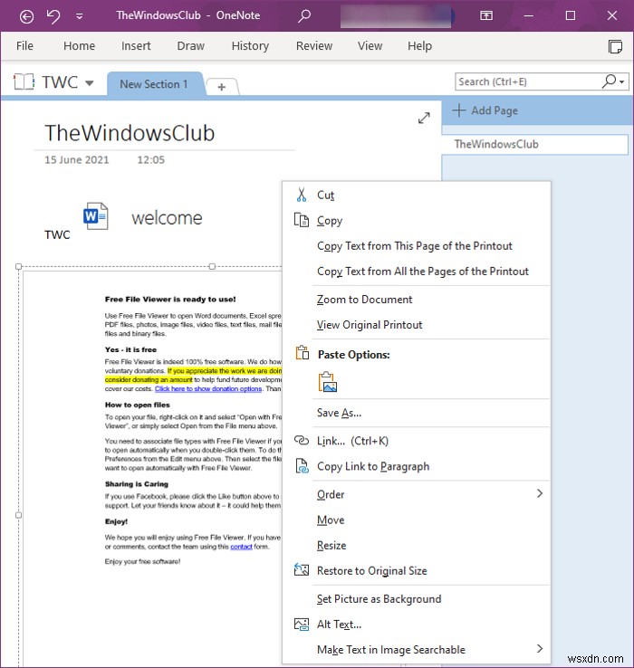 Word文書をOneNoteのノートに挿入する方法｜ファイル添付と印刷出力の使い分け