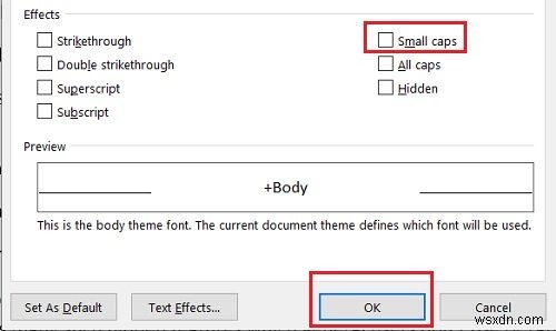 Microsoft Wordでスモールキャップス(小型大文字)を設定する方法【Windows/Mac対応】