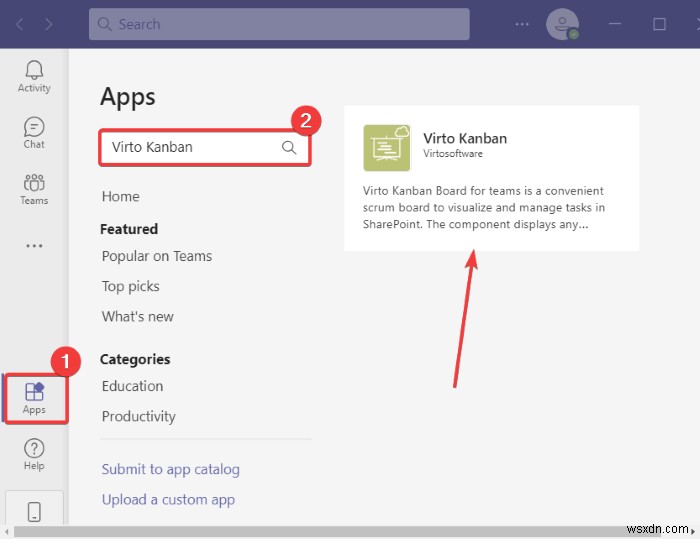 Microsoft Teamsでカンバンボードを作成する方法|無料アプリ「Virto Kanban Board」の使い方