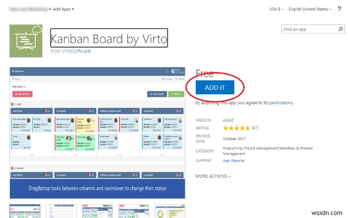 Microsoft Teamsでカンバンボードを作成する方法|無料アプリ「Virto Kanban Board」の使い方