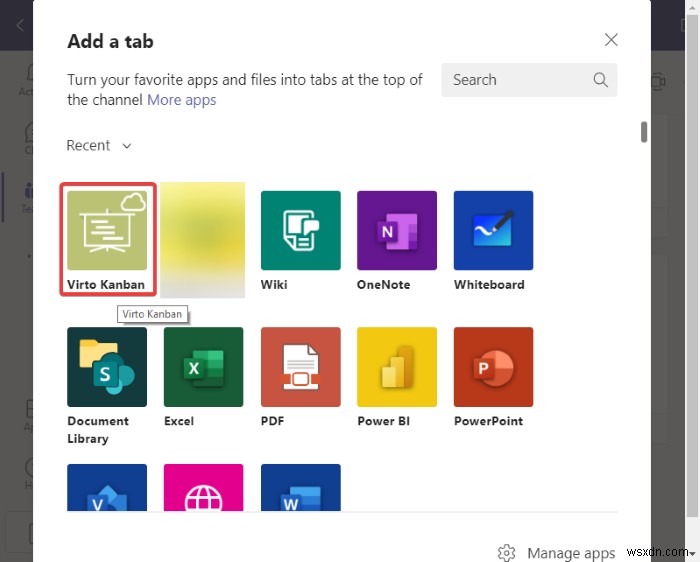 Microsoft Teamsでカンバンボードを作成する方法|無料アプリ「Virto Kanban Board」の使い方