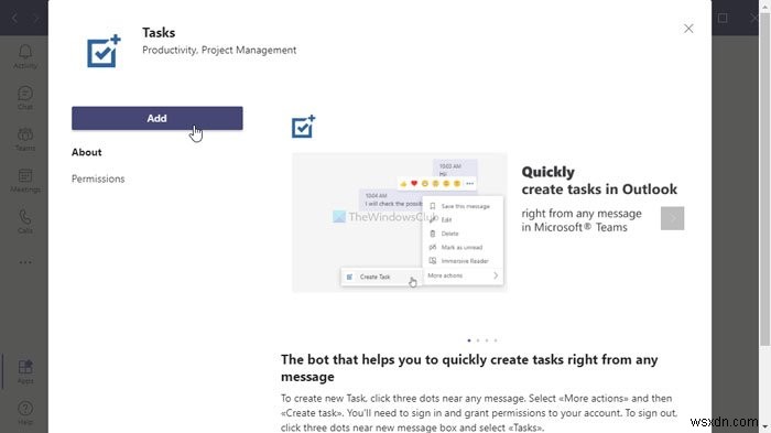 Microsoft TeamsのチャットをMicrosoft To Doのタスクに変換する方法