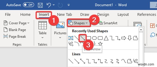 Microsoft Wordでフィッシュボーン図（特性要因図）を作成する方法