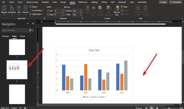 Microsoft Wordで1ページだけ横向きに変更する方法