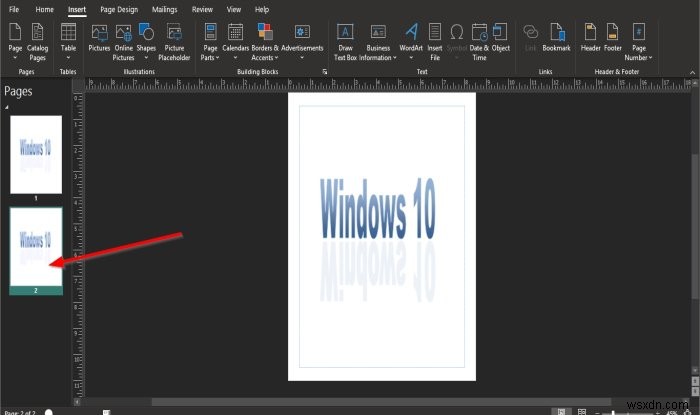 Microsoft Publisherでページオプションを使う方法|空白ページ・複製ページの挿入手順