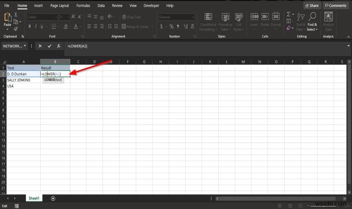 ExcelのLOWER関数とUPPER関数でテキストの大文字・小文字を変換する方法