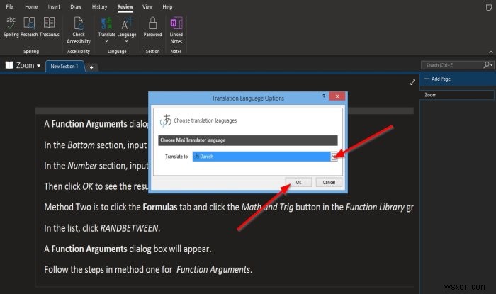Microsoft Officeでテキストを別の言語に翻訳する方法|Word・Excel・PowerPoint・OneNote対応