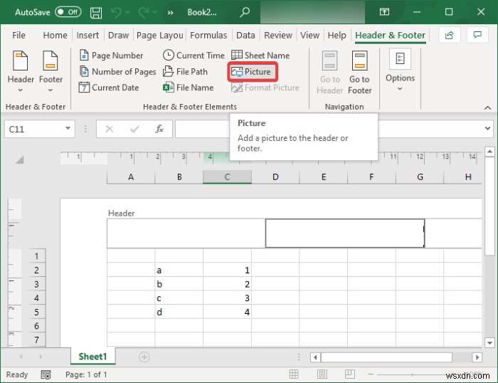 Microsoft Excelで透かし（ウォーターマーク）を追加する2つの方法