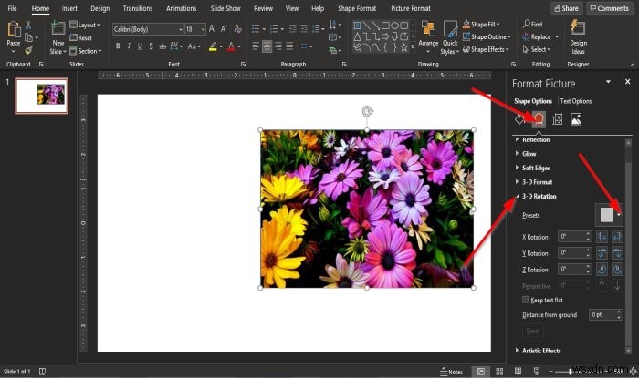 【PowerPoint】画像が自動で切り替わるアニメーション付き額縁の作り方