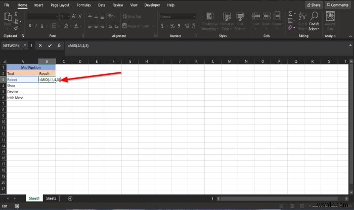 Microsoft ExcelでMID関数・MIDB関数を使う方法をわかりやすく解説