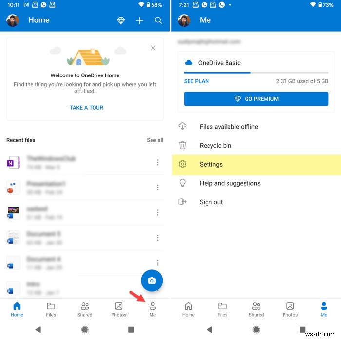 AndroidとiOSでOneDriveの「この日」通知を無効にする方法