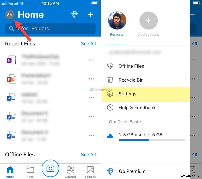 AndroidとiOSでOneDriveの「この日」通知を無効にする方法
