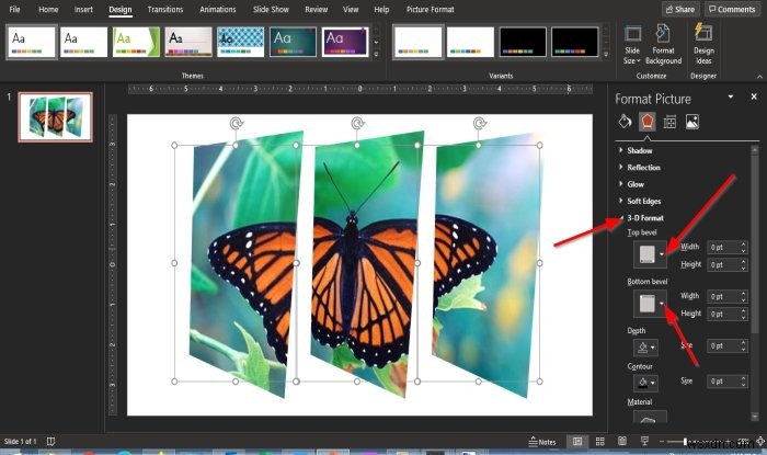 PowerPointで画像を分割する「スプリット効果」の作成方法