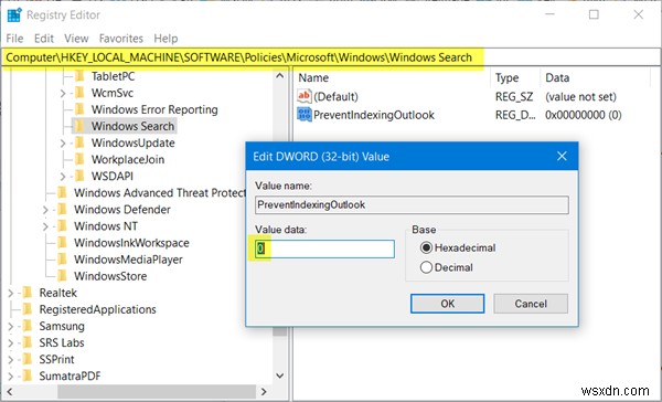 Microsoft Outlookの検索がグレー表示・動作しないときの対処法