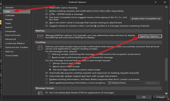 OutlookのMailTipsオプションの使い方|メールヒントの表示をカスタマイズする方法