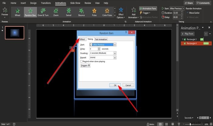PowerPointでカウントダウンタイマーを作成する方法|図形とアニメーションで簡単に作れる!