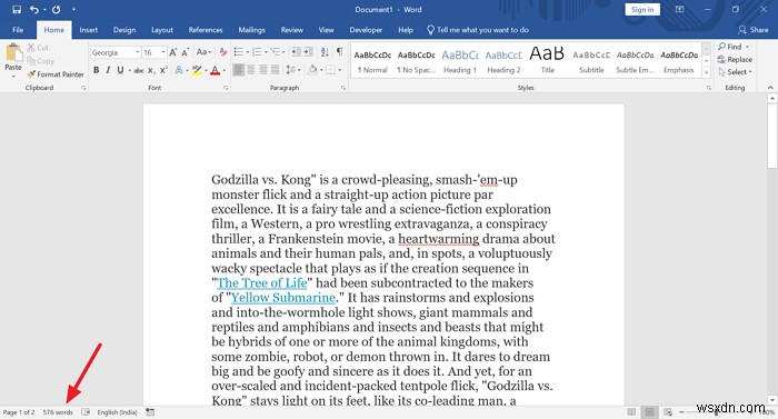 WordとPowerPointで文字数・単語数を確認する方法