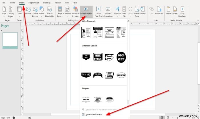 Microsoft Publisherのビルディングブロック機能の使い方を徹底解説