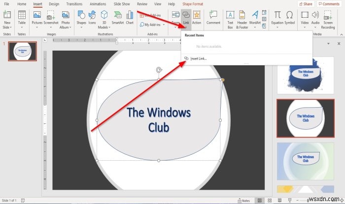 【PowerPoint】要素・コンテンツ・オブジェクトをスライドにリンクさせる方法