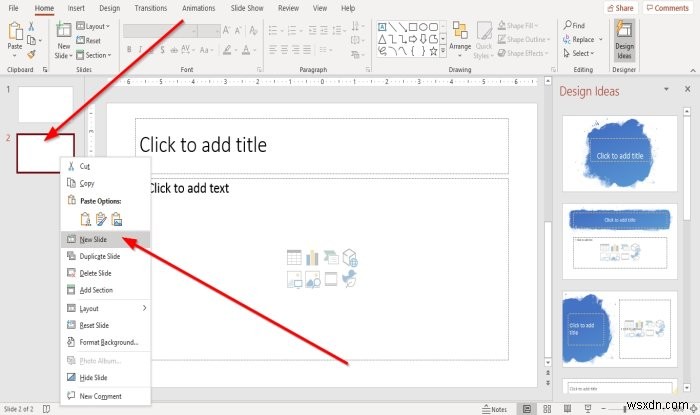 PowerPointでスライドレイアウトを追加・削除する方法