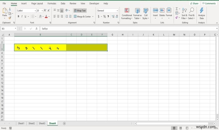 Microsoft Excelで行の高さと列の幅を変更する方法
