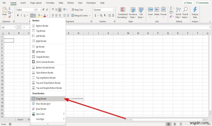 Microsoft Excelでセルに罫線（境界線）を追加・削除する方法