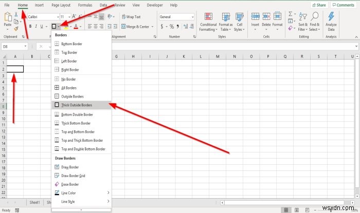 Microsoft Excelでセルに罫線（境界線）を追加・削除する方法