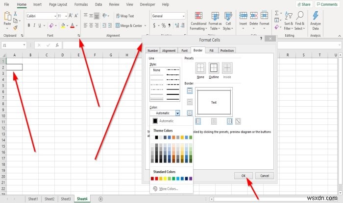 Microsoft Excelでセルに罫線（境界線）を追加・削除する方法