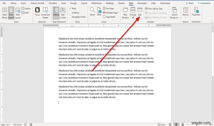 Microsoft Wordで複数のウィンドウを表示・操作する方法