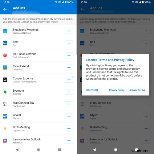 Outlook for Android/iOSにアドインをインストールする方法
