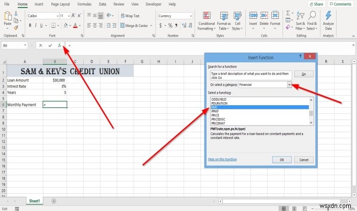 Microsoft ExcelでPMT関数を使う方法｜ローンの毎月返済額を簡単に計算